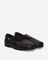 Our Legacy Laced Slip In Shoes In Black