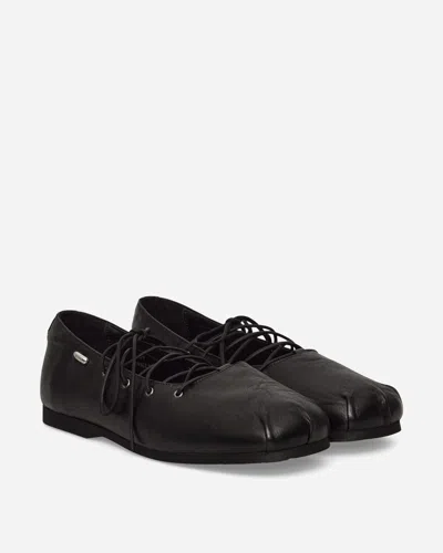 Our Legacy Laced Slip In Shoes In Black
