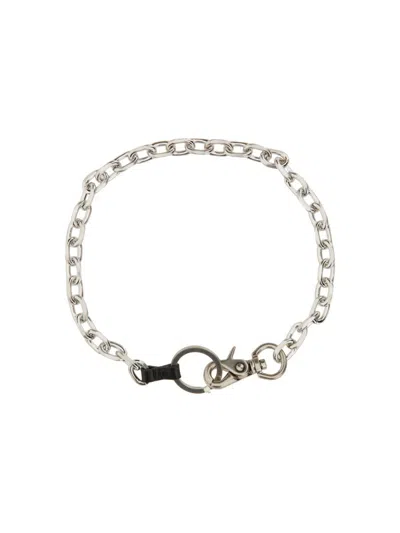 Our Legacy Ladon Chain Necklace Unisex In Silver