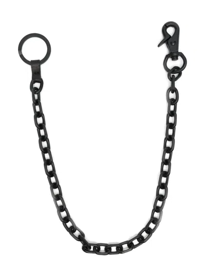 Our Legacy Ladon Key Chain In Schwarz