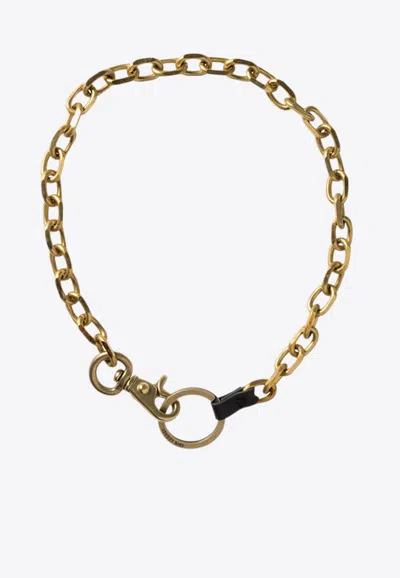 Our Legacy Ladon Keychain In Gold