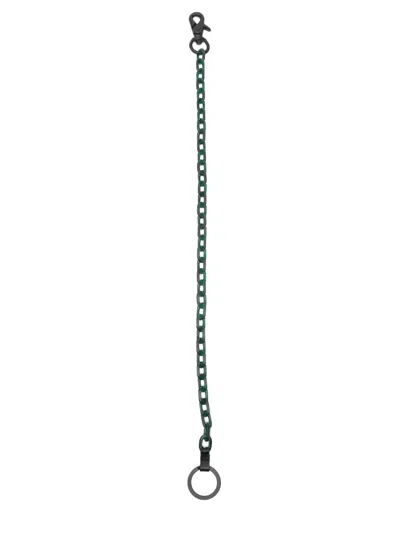 Our Legacy Ladon Keyring Chain In Green