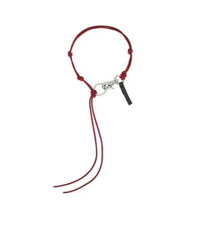 Our Legacy Ladon Necklace In Red