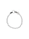 Our Legacy Ladon Matte Nickel Key Ring In Metallic