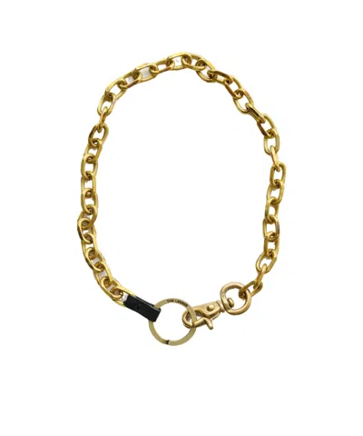 Our Legacy Ladon Pendant In Yellow