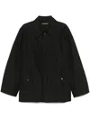 Our Legacy Lead Shirt Jacket In Black