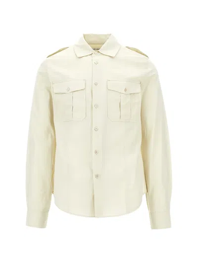 Our Legacy Lean Button-up Shirt In Neutral