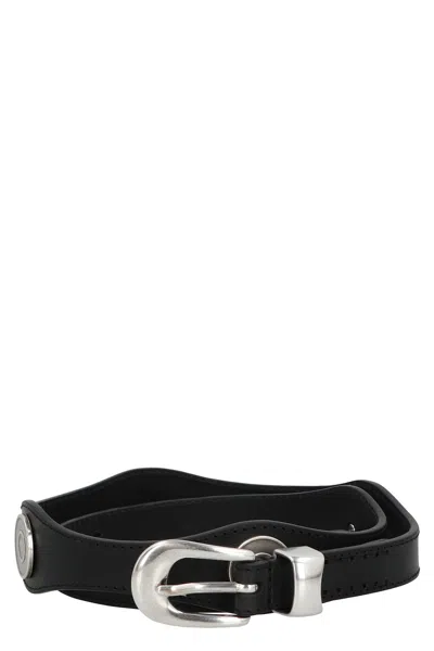 Our Legacy Leather Belt In Brown