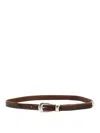 Our Legacy Leather Belt In Brown