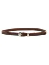 Our Legacy Leather Belt In Brown