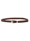Our Legacy Leather Belt In Brown