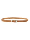 Our Legacy Tan 2 Cm Belt In Buff