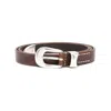 Our Legacy 2cm Full-grain Leather Belt