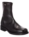 Our Legacy Leather Boot In Black