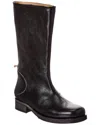 Our Legacy Leather Boot In Black