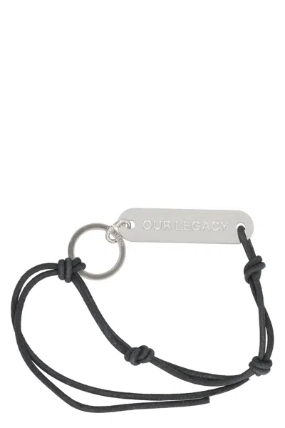 Our Legacy Leather Keychain