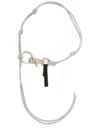 Our Legacy Leather Keychain In Azure