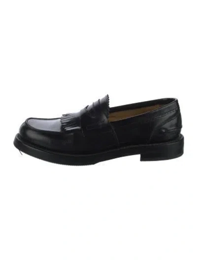 Pre-owned Our Legacy Leather Monk Straps In Black