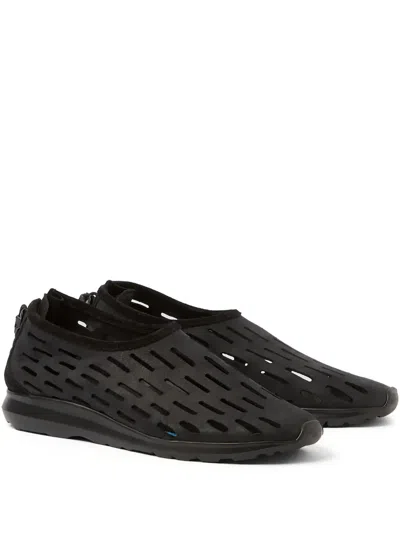 Our Legacy Leather Sneakers In Black