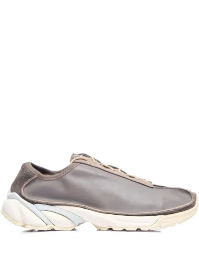 Our Legacy Leather Sneakers In Grey