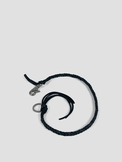 Our Legacy Legacy Mini Leather Neck Bag In Black