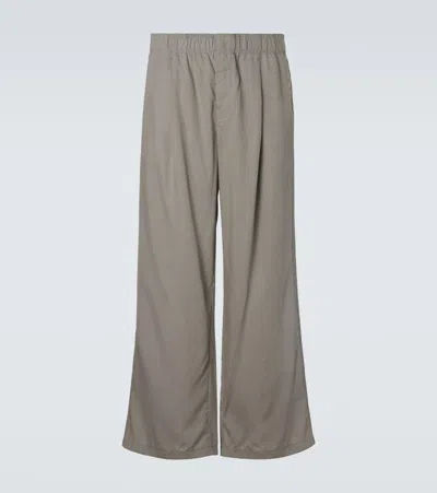 Our Legacy Leisure Wide-leg Pants In Gray