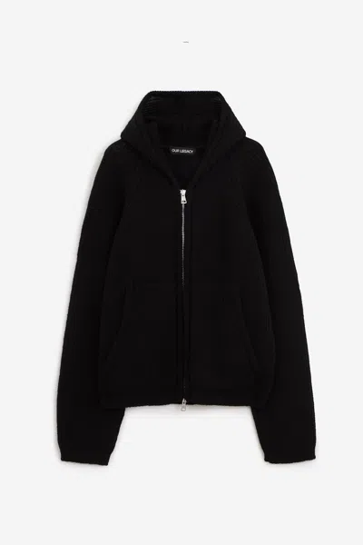 Our Legacy Level Hood Knitwear In Black