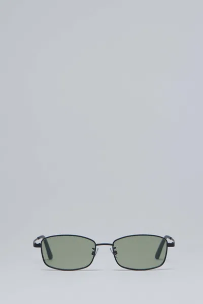 Our Legacy Librarian Rectangle Sunglasses In Gray