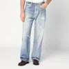 Our Legacy Light Blue Ripped Faded Jeans In Blue