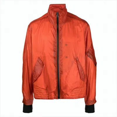 Our Legacy Lightweight Orange Jacket With High Collar