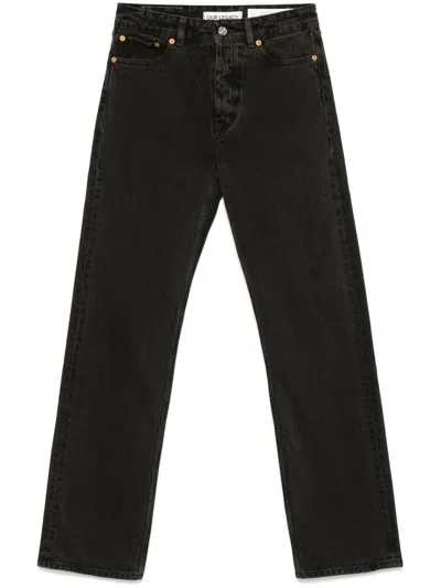Our Legacy Linear Cut Clothing In Kamari Black Chain Twill