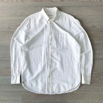 Pre-owned Our Legacy Linen Button Up Shirt