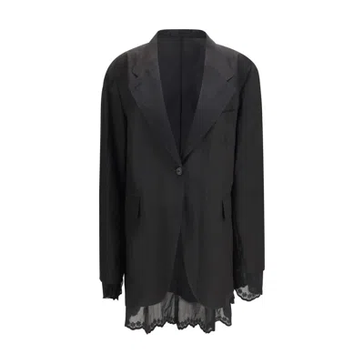 Our Legacy Linen Women's Blazer In Black
