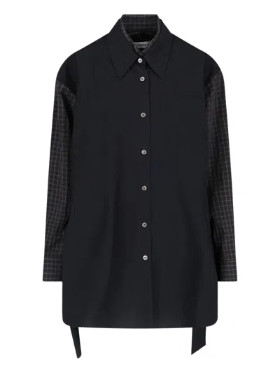 Our Legacy Liquid Poplin Button-up Shirt In Black