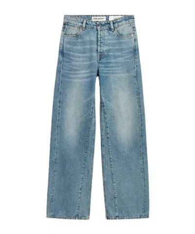 Our Legacy Logo Jeans In Blue