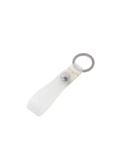 Our Legacy Logo Key Chain In White