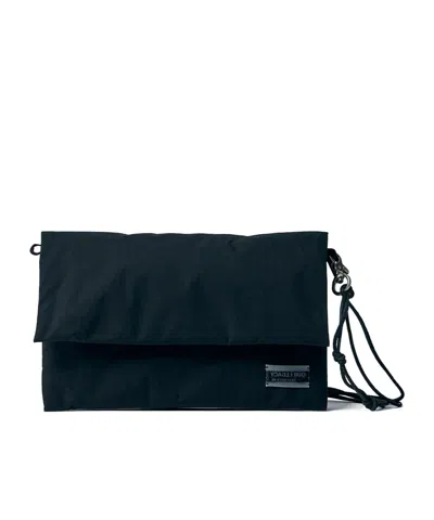 Our Legacy Logo Patch Crossbody Bag In Black