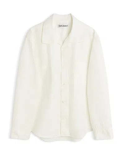 OUR LEGACY LONG SLEEVE BUTTON FRONT SHIRT