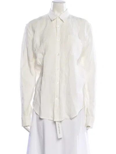 Pre-owned Our Legacy Long Sleeve Button-up Top In Neutral
