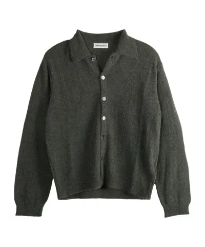 OUR LEGACY ALPACA WOOL-BLEND CARDIGAN