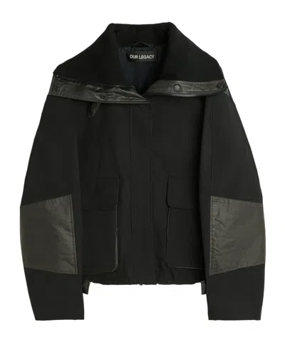 Our Legacy Long Sleeve Casual Jacket In Black