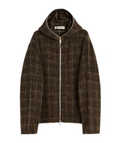 Our Legacy Long Sleeve Casual Jacket In Brown