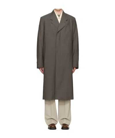 Our Legacy Long Sleeve Coat In Black