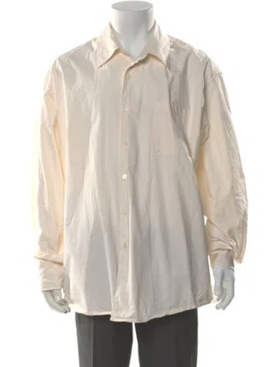 Pre-owned Our Legacy Long Sleeve Dress Shirt In Neutral