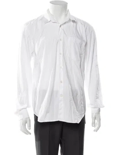 Pre-owned Our Legacy Long Sleeve Dress Shirt In White