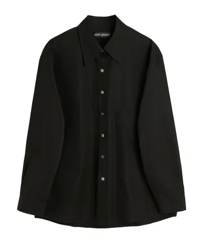 Our Legacy Long Sleeve Shirt In Black