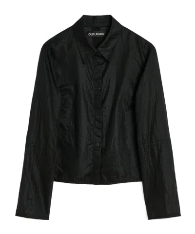 Our Legacy Long Sleeve Shirt In Black