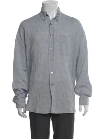 Pre-owned Our Legacy Long Sleeve Shirt In Gray