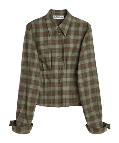Our Legacy Long Sleeve Shirt In Green