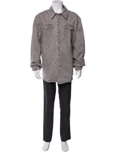 Pre-owned Our Legacy Long Sleeve Shirt In Grey